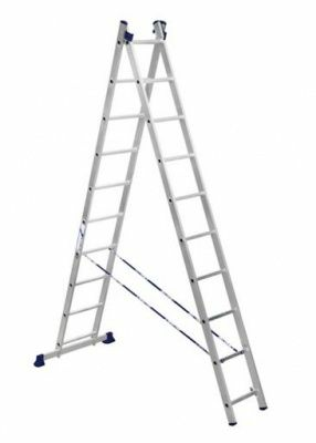 Алюминиевая двухсекционная универсальная лестница 5209 (Россия)