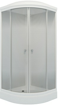 Душевая кабина Лайт 100*100 А 7 мест + сифон D90мм (Россия)