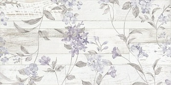 Керамическая плитка для стен Панно Сан-Ремо 2 белый 25*50см (Беларусь)