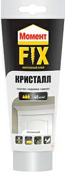 Момент клей монтажный Fix Кристалл 185г (Россия)