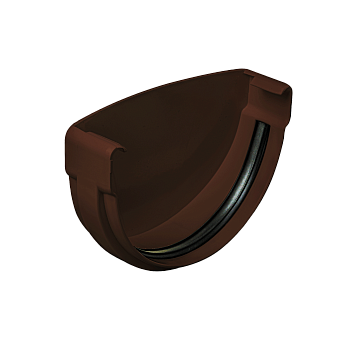 Заглушка желоба АП Комфорт ПВХ 125мм (Россия)