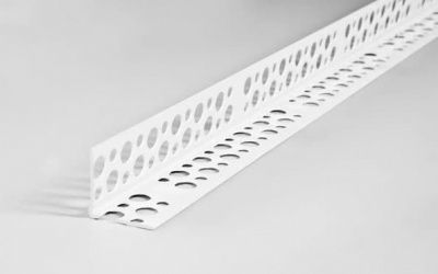 Уголок перфорированный ПВХ 23*23*2500мм (Беларусь)