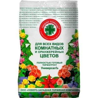 Грунт для комнатных цветов Скорая помощь 5л (Россия)