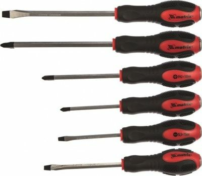 Набор ударных отверток 6шт. Matrix 19120 (Китай)