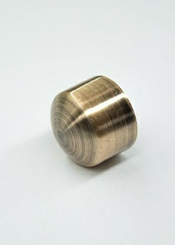 Наконечник 16мм, YF087 Заглушка, сатин (Россия)