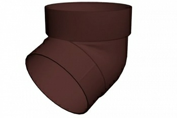  Колено трубы 120/87 мм 67 градусов ПВХ Grand Line (Россия) 