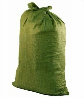 Мешок строительный зеленый 55х95см 40 гр/м³ 1шт (Россия)