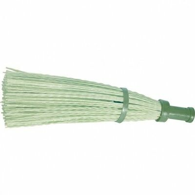 Метла полипропиленовая круглая с ободом без черенка Сибртех 140х310мм