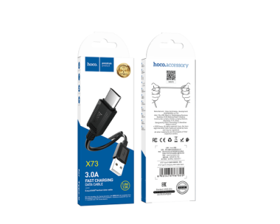 Кабель hoco X73 для Type-C 1м 3А (Китай)