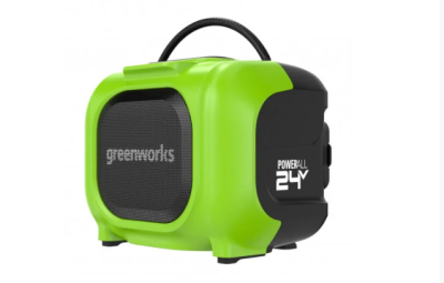 Беспроводная акустическая система аккумуляторная Greenworks GPT-MNBS 24V/220V, без АКБ и ЗУ (Китай)