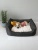 Лежанка для животных МАТЕХ PET  LUX 50х40х15 темно-серый, бежевый (Беларусь)