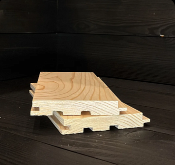 Вагонка STS сухой строганый цельный сорт АВ сосна 3м (Россия)