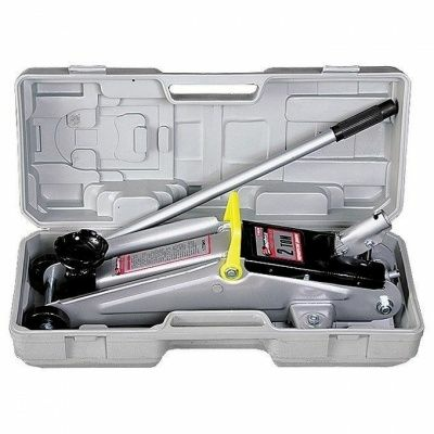 Домкрат гидравлический подкатной 2т h подъема 135–385 мм