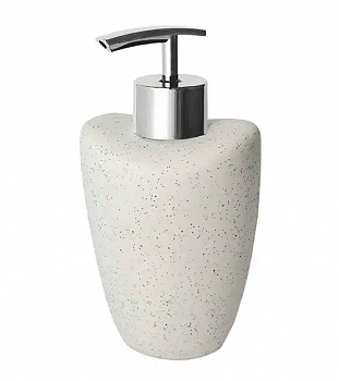 Дозатор жидкого мыла керамический бежевый DESERT 05971 (Польша)