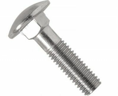 Болт мебельный М10х120 цинк DIN 603 (Россия) Болт мебельный М10х120 цинк DIN 603 (Россия)