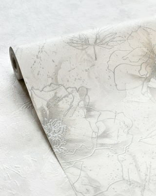 Обои бумажные Флауверс 24ДН1 к-12 0,53х10,05м флористика (Беларусь)