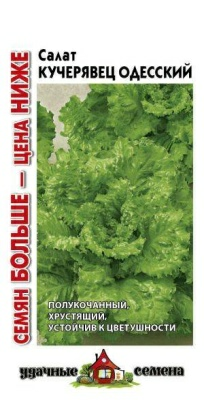 Салат Кучерявец Одесский 1г хрустящий Удачные семена (Россия)
