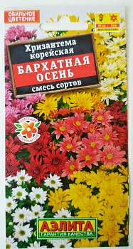 Хризантема Бархатная осень смесь (Россия)