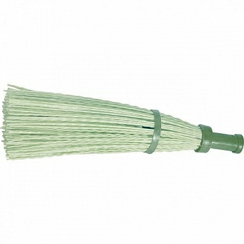 Метла полипропиленовая круглая с ободом без черенка Сибртех 140х310мм