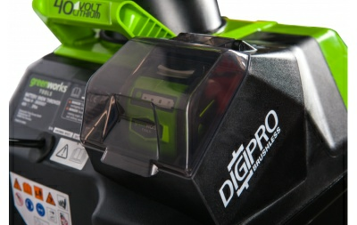 Снегоуборщик аккумуляторный Greenworks 40V GD40ST (с АКБ и ЗУ) 51см 2600607 (Китай)