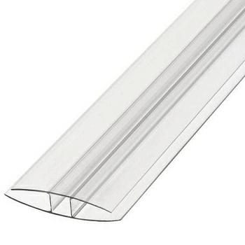 Профиль соединительный неразъёмный прозрачный (Россия) Профиль соединительный неразъёмный прозрачный (Россия)