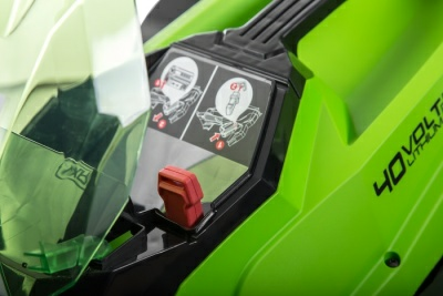 Газонокосилка аккумуляторная Greenworks 40V G40LM35 (c АКБ и ЗУ) 35см (Китай)