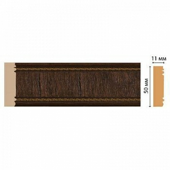 Молдинг DEKOMASTER (50х11х2400мм) 156-1 ШК/40