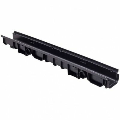 Канал водоотводной 60 черный 0,100м|купить Практик Борисов