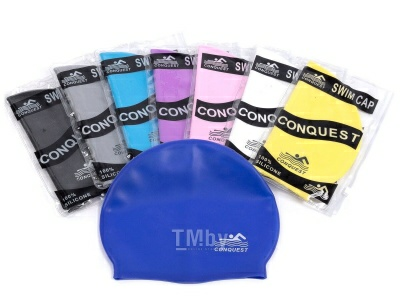 Шапочка для плаванья силиконовая 22*19 см арт. 10016009 (Китай) 