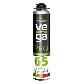 Монтажная пена VEGA 65 Pro WINTER 850ml (Россия)
