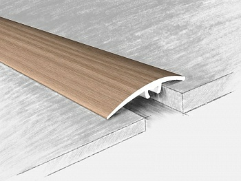 Порог алюминиевый 72-617Н Дуб беленый 1,35м (Беларусь) в Борисове