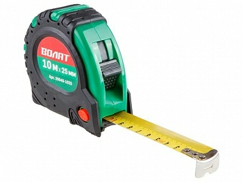 Рулетка ВОЛАТ 10м/25мм (Китай)