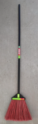 Метла плоская с высоким ворсом с черенком 120см (Россия)