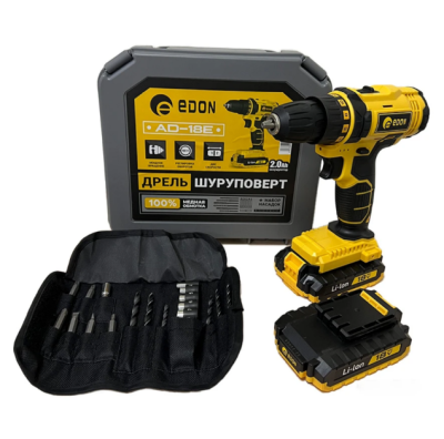 Дрель аккумуляторная  AD-18E (Китай)