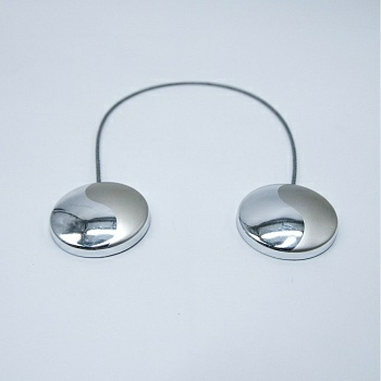 Магнитные клипсы D45 с тросом № 1У (Китай)