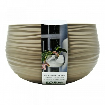 Горшок пластмассовый Сахара Дюны шар (Польша) Горшок пластмассовый Сахара Дюны шар (Польша)