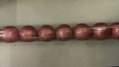 Шар елочный парча 80 мм (уп.5шт) розовый (Польша)