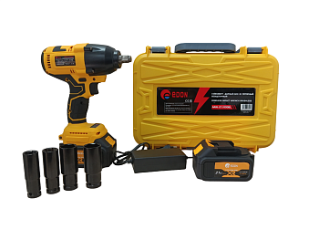 Гайковерт аккумуляторный ударный EDON AAW-21/600BL (Китай)