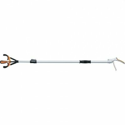 Плодосъемник с захватом алюминиевая телескопическая штанга 1370-2060 мм (Россия)