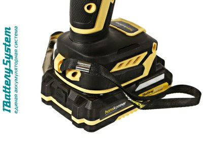 Аккумуляторная дрель Hanskonner HCD2065BLC(Китай) 