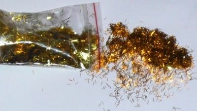 Блестки люрекс золото 10гр SP (Россия)