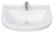 Умывальник Santeri PRO 131155S0010B0 белый 56 см с отверстием без перелива без крепления (Россия)