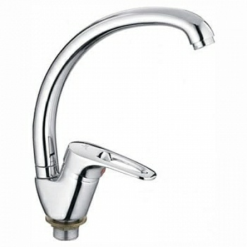 Смеситель для мойки на гайке Ledeme L5913 (Китай)