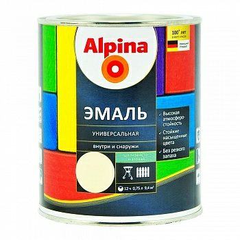 Эмаль Alpina универсальная |купить Практик Борисов
