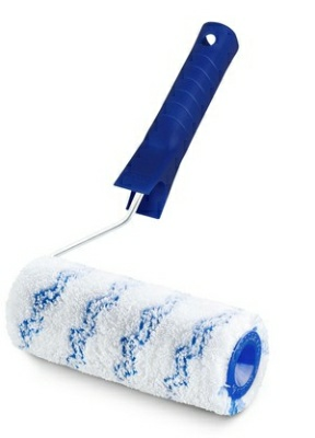 Валик Mikroakryl 18 см, ворс 12 мм + ручка (Польша) в Борисове