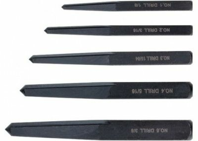 Набор экстракторов 5шт, прямой квадрат Matrix 77351 (Россия)