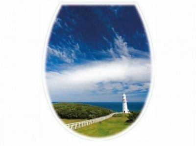 Сиденье для унитаза IRIS FOTO Пляж (Польша)