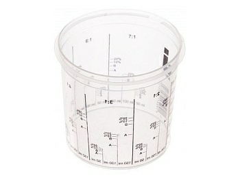 Емкость пластиковая для смешивания краски 0,385л JetaPro (Россия) в Борисове