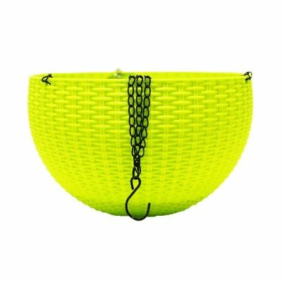 Кашпо подвесное Botanika зеленое 26*16см (Украина)