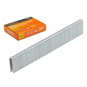 Скобы тип 18GA 22мм (2500шт) STARTUL PROFI (ST4520-22) (Китай) Скобы тип 18GA 22мм (2500шт) STARTUL PROFI (ST4520-22) (Китай)